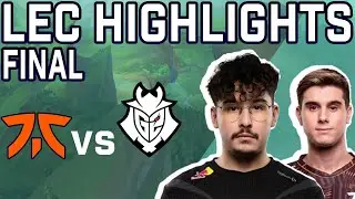 Fnatic VS G2 Esports | LEC | SEASON FINALS | GRAND FINAL | BO5