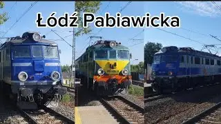 Kilka przelotów na stacji Łódź Pabiawicka