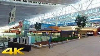 Walking in Haneda Airport, Tokyo part1【4K】
