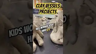 Clay Vessels/ Favorite Project every yr!! 