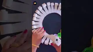 Beautiful and Easy Paper Wall Hanging Craft / 