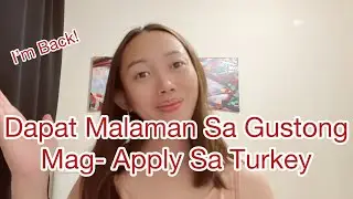 Balik Vlog Na Ako! Usapang Trabaho Sa Turkey