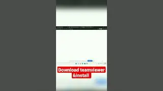how to install teamviewer in pc #windows