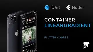 12 - Flutter || Container LinearGradient background