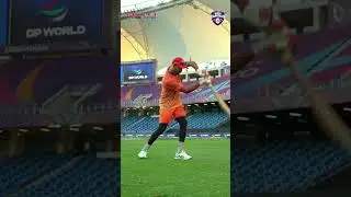 Geared up 🏏 ➡️Charged up ⚡
