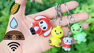 MAIZEN Keychains! Polymer Clay Modelling Tutorial