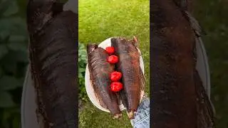 Закоптили рыбку🔥В конце результат 