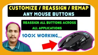 How to customize Reassign a Any Mouse Button In easy way | Customize Gaming Mouse | Mouse M260