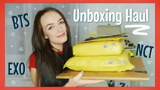 Unboxing Haul | Kpop Albums + Vinyls ☆ BTS, NCT, EXO ☆