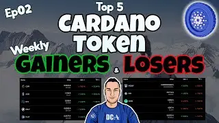 Top Cardano Token Gainers | Cardano Market Watch