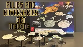 Allies and Adversaries - 8 ships one model kit. 1:2500 scale