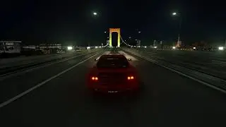 New Assetto Corsa Graphics with LCS (Linear Color Space) Night Time