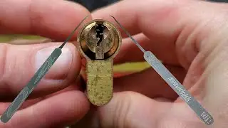 Тест отмычек Multipick. Замок ABUS и Wink Haus
