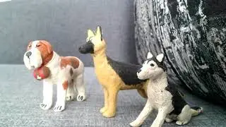 Мои любимые пластилиновые собаки