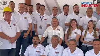 Liddell coloca la primera piedra de su segunda planta en Coahuila