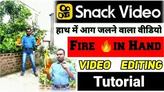 fire on hand video editing tutorial || after effects