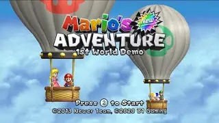 [TAS] Mario's New Adventure (DEMO) (Newer Super Mario Bros Wii Hack) in 11:20