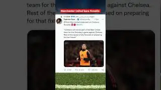 😱 Manchester United bans Ronaldo - Cristiano Ronaldo Tottenham #ronaldo #cristianoronaldo #manunited