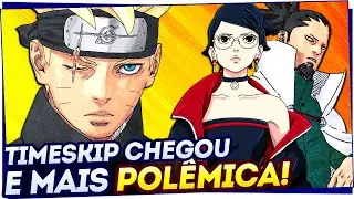 SARADA LACRANDO PÓS TIMESKIP E SHIKAMARU OITAVO HOKAGE - BORUTO TWO BLUE VORTEX 81