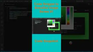 Code Snapshot | Code Snippets to beautiful image - Series 01