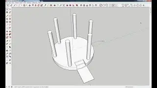 SketchUp 2017 - Duplicate Circle