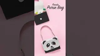 DIY Panda Handbag | How to Make Purse | Panda Craft Ideas