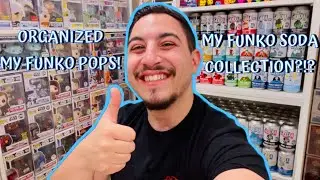 I Displayed My Funko Soda Collection and Reorganized My Funko Pops!
