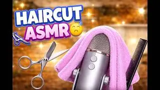 Haircut ASMR for sleep 🥱😪😴