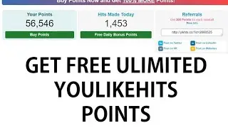 You Like Hits Web Automation Bot in JavaScript || GET UNLIMITED POINTS FOR FREE || 2020