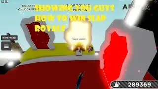 How to win slap royale | Roblox ( Slap Battles )
