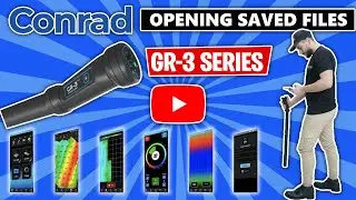 Conrad GR-3 Series Deep Seeking Ground Scanning Detectors:  Opening Saved Files