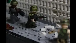Lego Vietnam War - Saigon U.S. Embassy Attack MOC