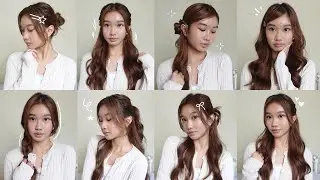 LOW EFFORT back to school hairstyles 📓