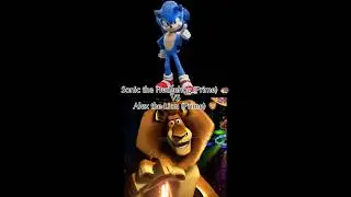 #SonictheHedgehog 🦔 #vs #AlextheLion 🦁