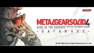 Metal Gear Solid Database