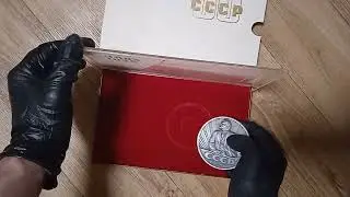 Настольная медаль 60 лет СССР