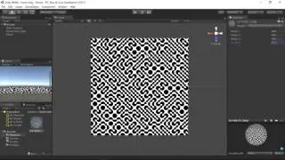 Unity noise shader : Truchet pattern - Black circles