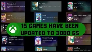 15 games have been updated to 3000 GS 