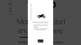 Motorcycle Start & Drive away 🏍🔊 / Motorcycle Sound Effects / Motorcycle SFX 