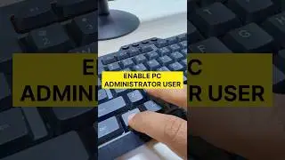 How to enable admin account on windows PC! 