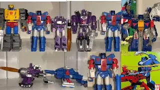 Wow! Transformers comic book Straxus review. 40th anniversary special edition collection comparison!