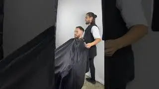 Работа ножницами по расческе(тушевка) полезно для начинающих