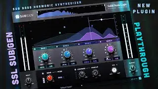 SSL SubGen Plugin – Huge Sub Bass & Harmonic Enhancer | Walkthrough (No Talking)