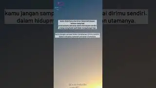 kamulah pemeran utamanya.