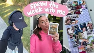 spend a cosy week with me 💗 recent reads, healthy habits, crafting!