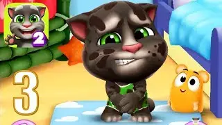 Мой Говорящий Том 2 Прохождение Часть 3  Мультик Игра Про Кота | Кот Хочет В Туалет