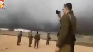 Setelah dilanda kebakaran kini israil dilanda topan