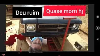 Como abrir capô enroscado do opala - deu ruim