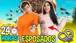 24 HORAS ESPOSADOS EN UN PARQUE DE DIVERSIONES