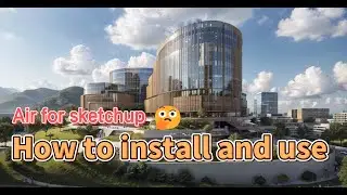 How to install and register the air for sketchup plugin